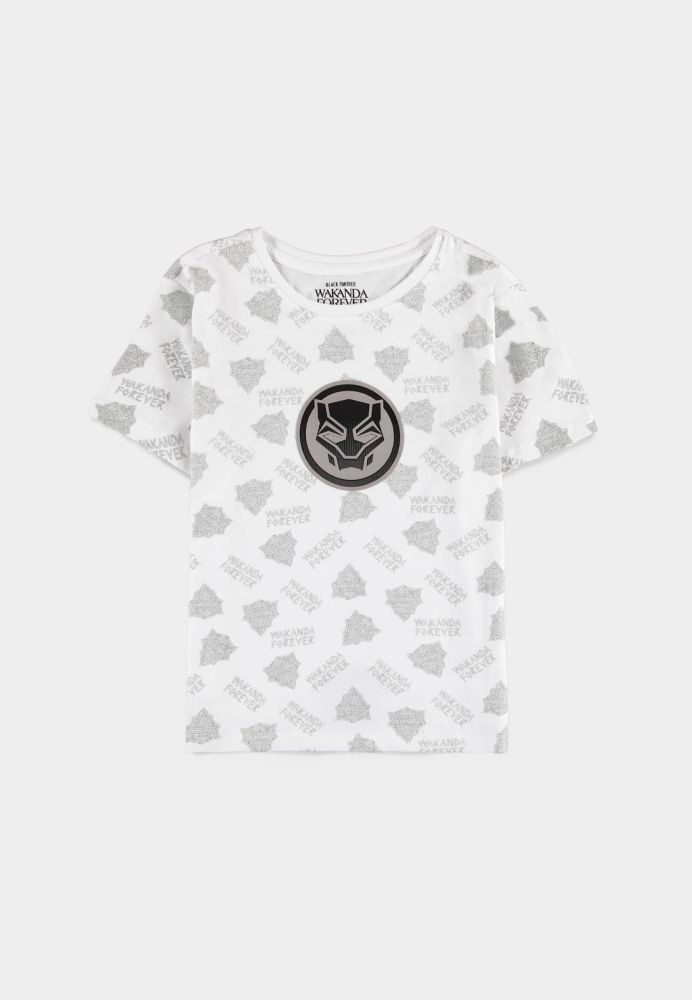 101 Dalmatians II Black Panther - Boys Short Sleeved T-shirt White