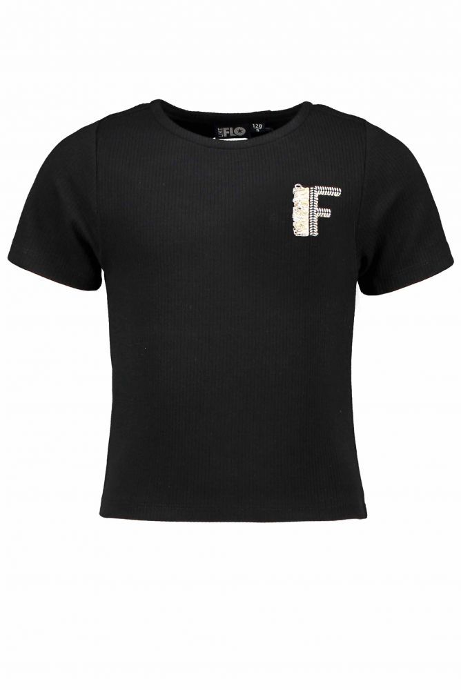 Like Flo FLO2639 T-Shirt Zwart