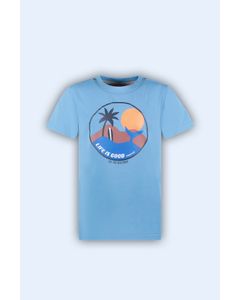 T-Shirt T-shirt Jaimy licht blauw