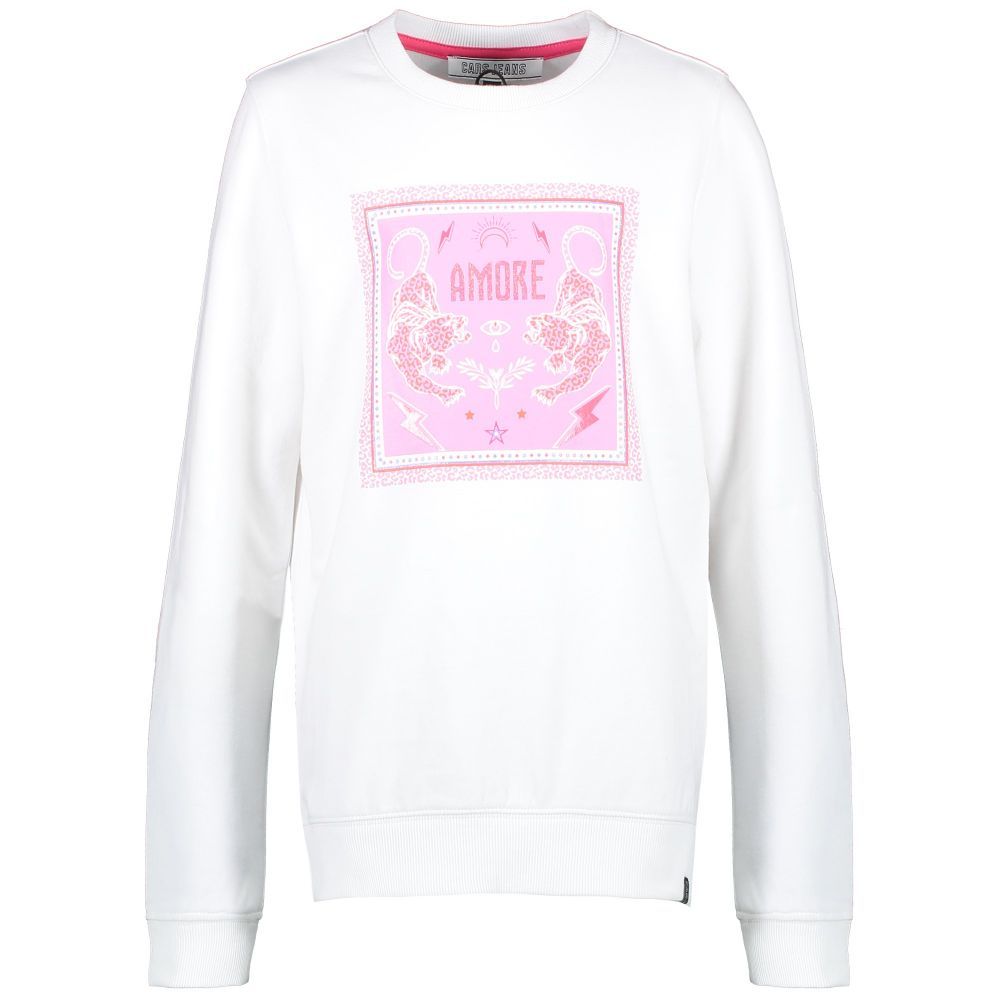 Cars CA4685 Trui / Sweater Kids AMORE SW White Wit