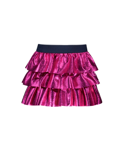 Rok Girls metallic 3-layer skirt