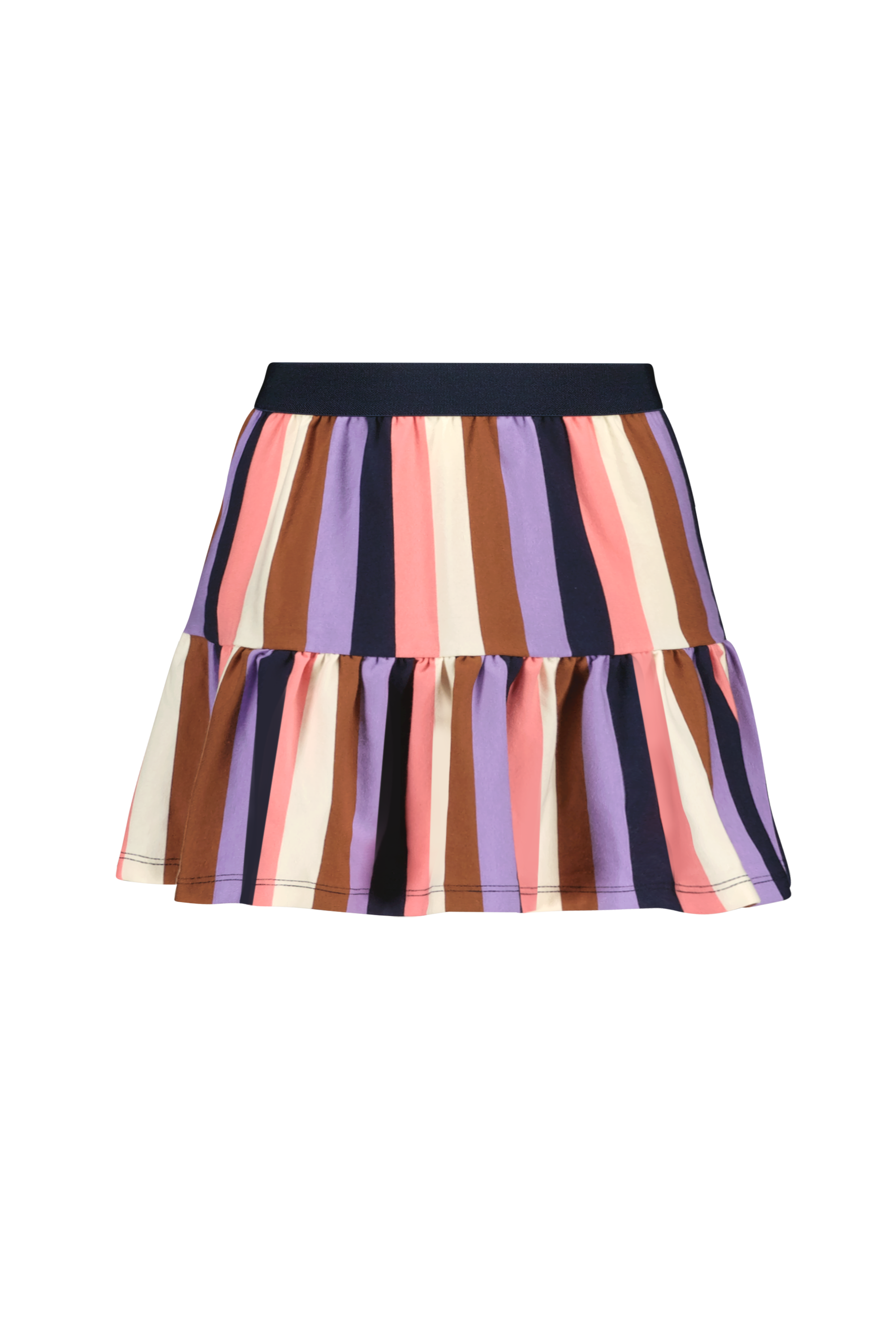 Rok Girls skirt w/ stripes. elasticated wiastband