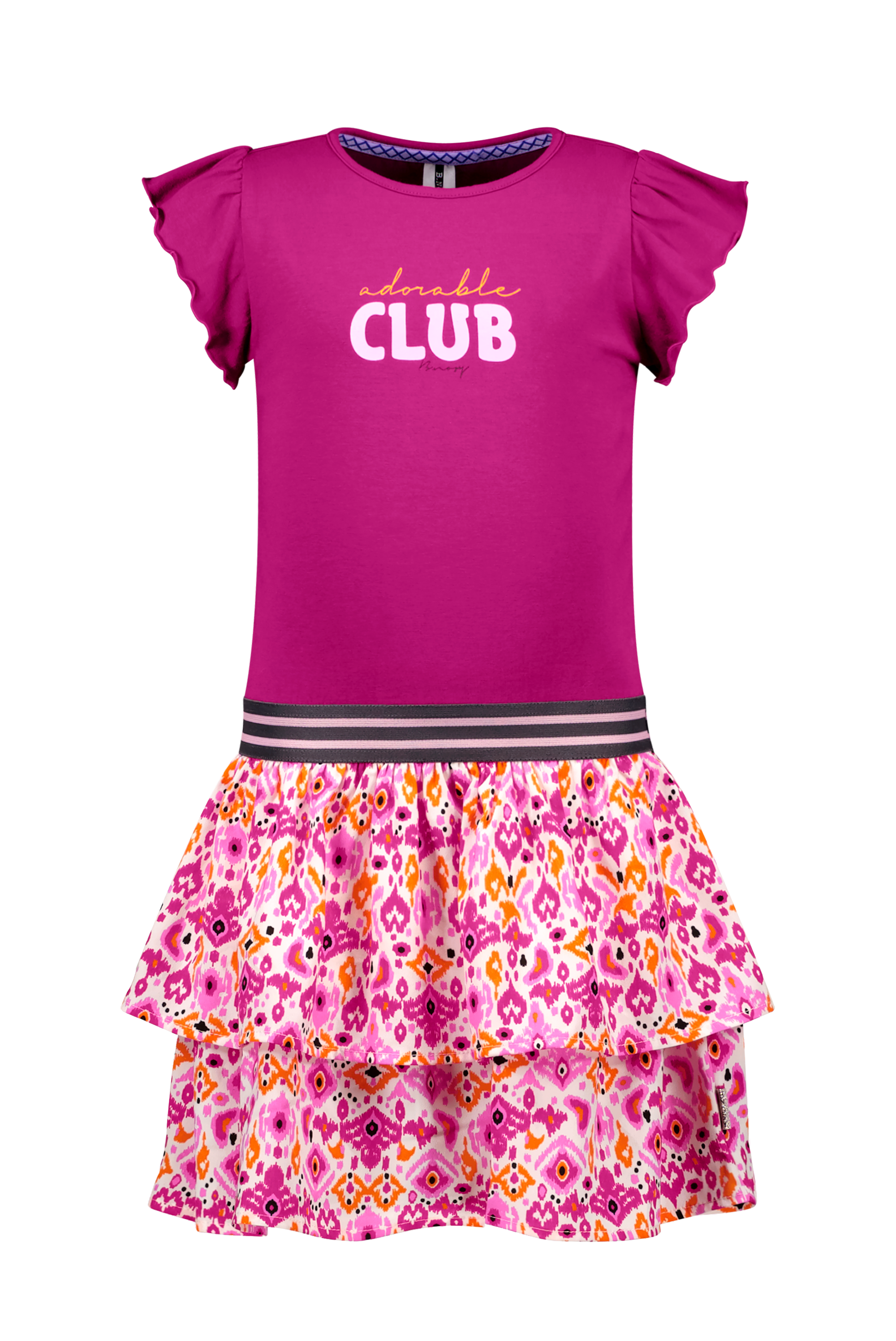 Rok Girls dress w/ jersey top and 2 layer skirt part