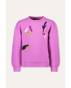Trui / Sweater Filou Girls sweater paars