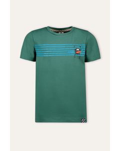 T-Shirt Roger Boys t-shirt with groen