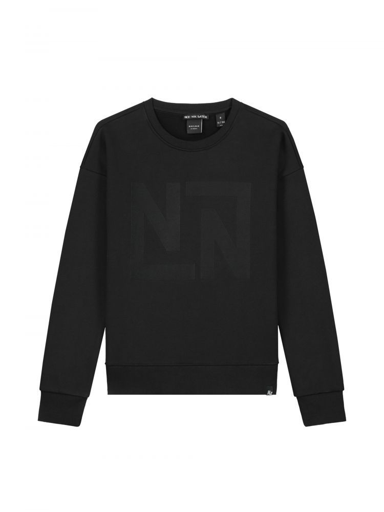 Nik&Nik NIK4561 Trui / Sweater Penny Zwart