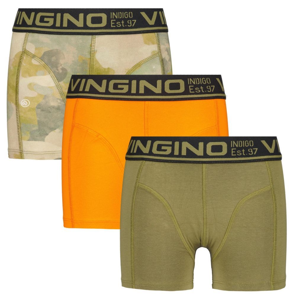 Vingino VN7550 Ondergoed 3-Pack Groen
